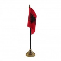 Албанія настільний прапорець