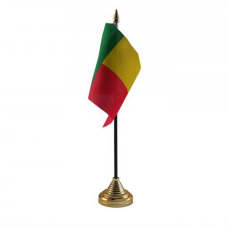 Бенін настільний прапорець