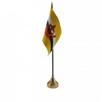 Бруней настільний прапорець