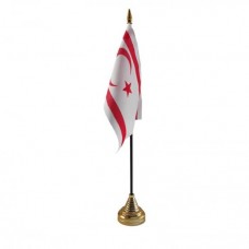Північний Кіпр настільний прапорець