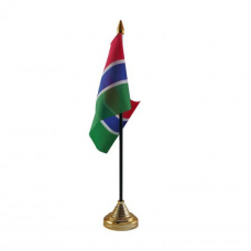 Гамбія настільний прапорець