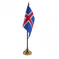 Ісландія настільний прапорець