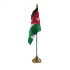 Йорданія настільний прапорець