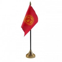 Киргизстан настільний прапорець