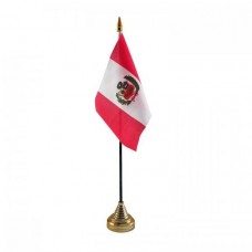 Перу настільний прапорець