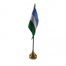 Узбекистан настільний прапорець