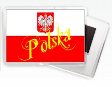 Купить Магнітик прапор Польщі в интернет-магазине Каптерка в Киеве и Украине