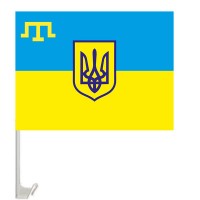 Автомобільний прапорець Україна та Тамга