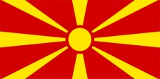 Купить Прапор Північної Македонії в интернет-магазине Каптерка в Киеве и Украине
