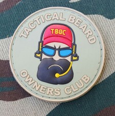 PVC патч Тактична борода Tactical Beard Khaki