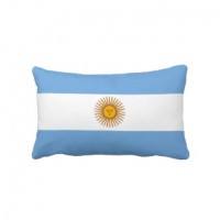 Декоративна подушка прапор Аргентини