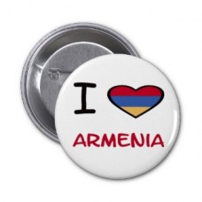 Значок I love Армения