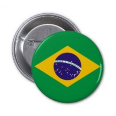 Значок флаг Бразилии