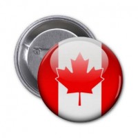 Значок флаг Канады