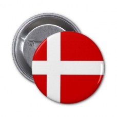 Значок флаг Дании