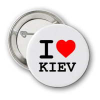 Значок Я люблю Киев
