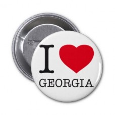 Значок Я люблю Грузию