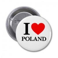 Значок Я люблю Польшу