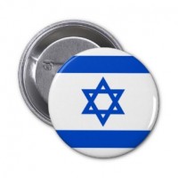 Значок флаг Израиля 