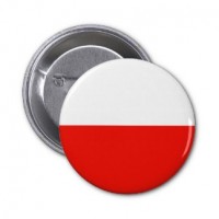 Значок флаг Польши 