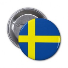 Купить Значок флаг Швеции  в интернет-магазине Каптерка в Киеве и Украине