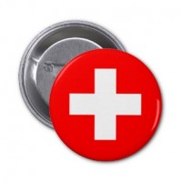 Значок флаг Швейцарии