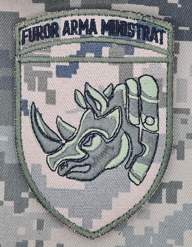 шеврон 4 отбр Нарукавний знак 4 окрема танкова бригада олива