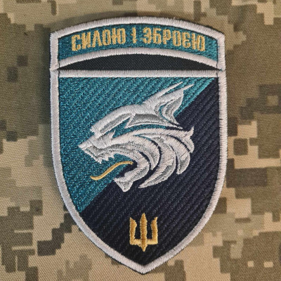 Шеврон 137 ОБМП кольоровий варіант