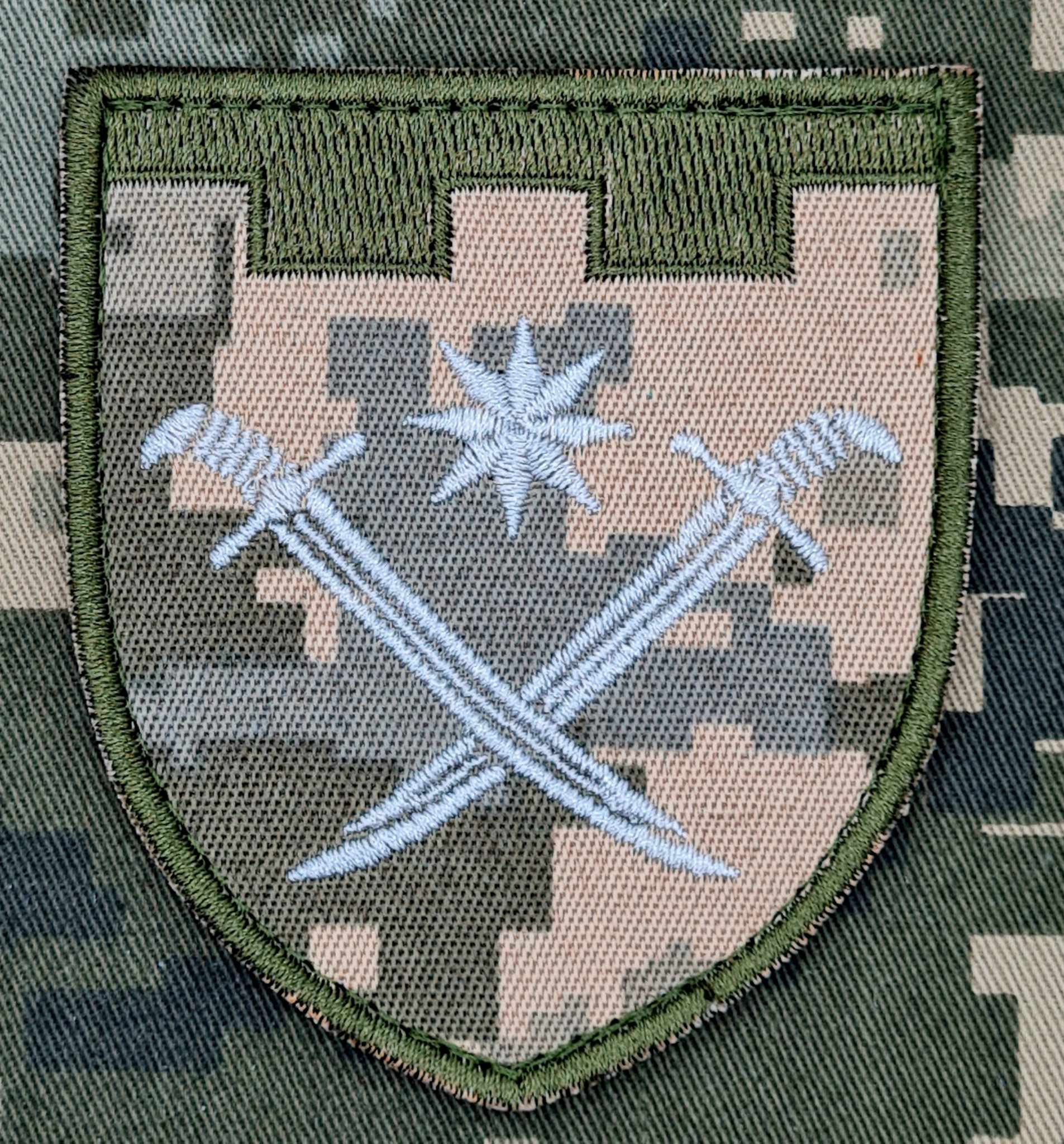 129 обр тро шеврон Нарукавний знак 129 окрема бригада ТрО