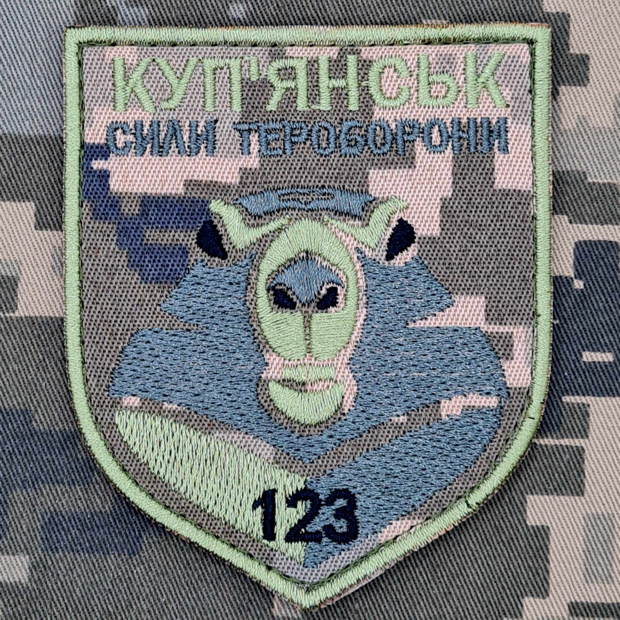 123 батальйон тро Шеврон 123 батальйон тероборони 113 бригада тро