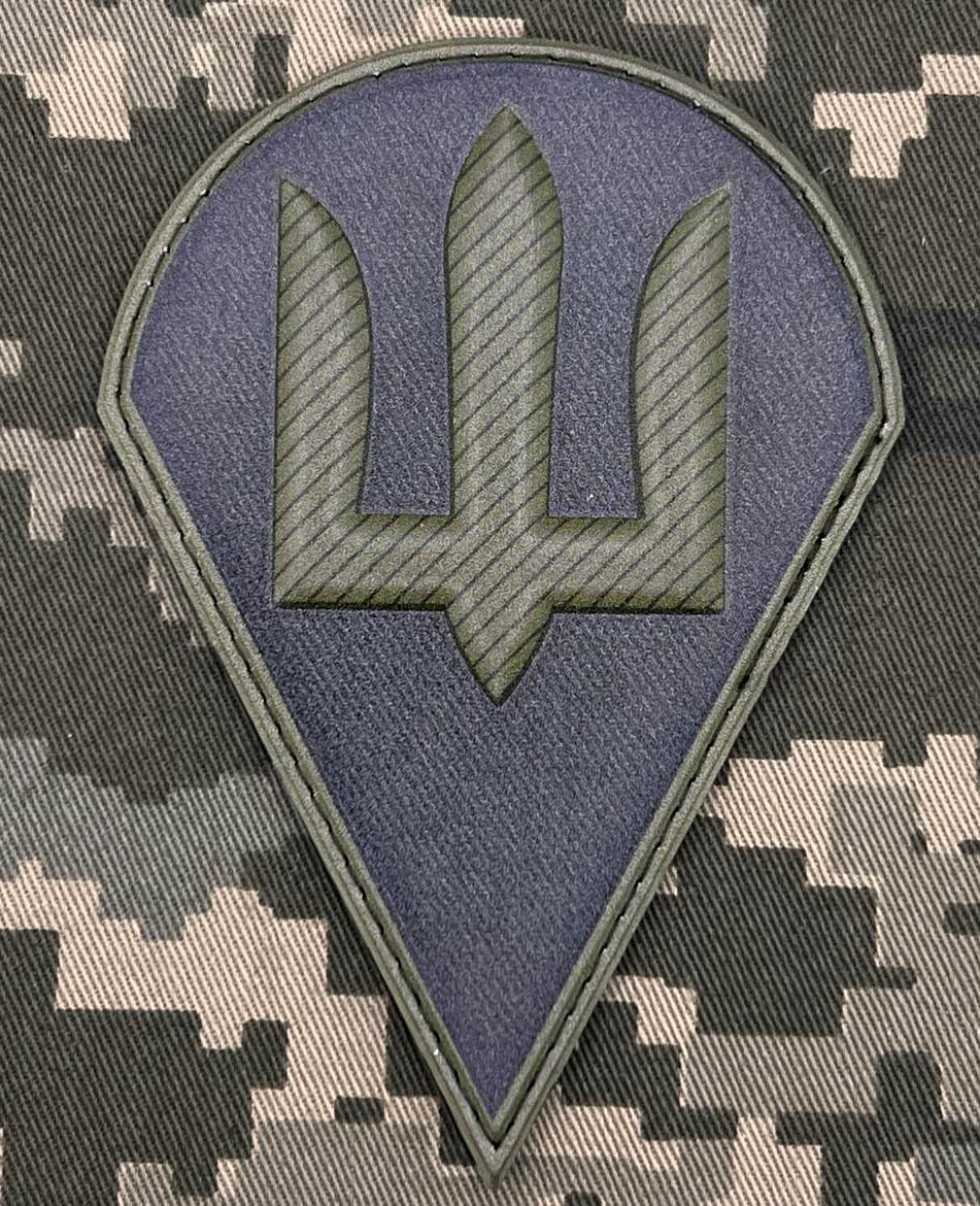 ДШВ знак нашивка капля ДШВ