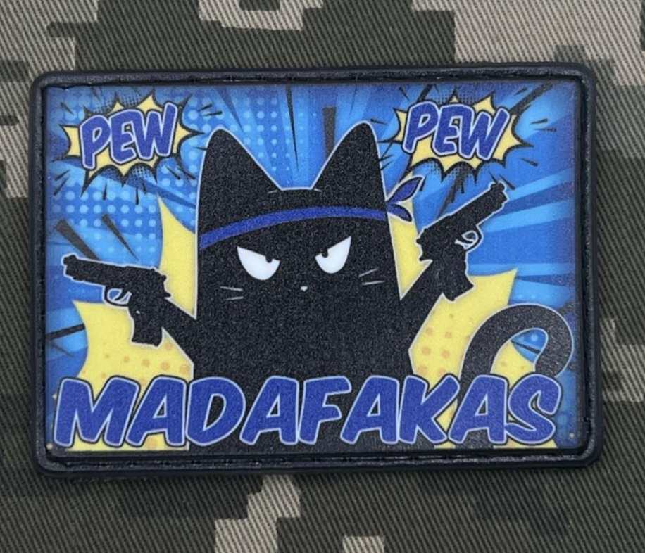pvc шеврон Madafakas