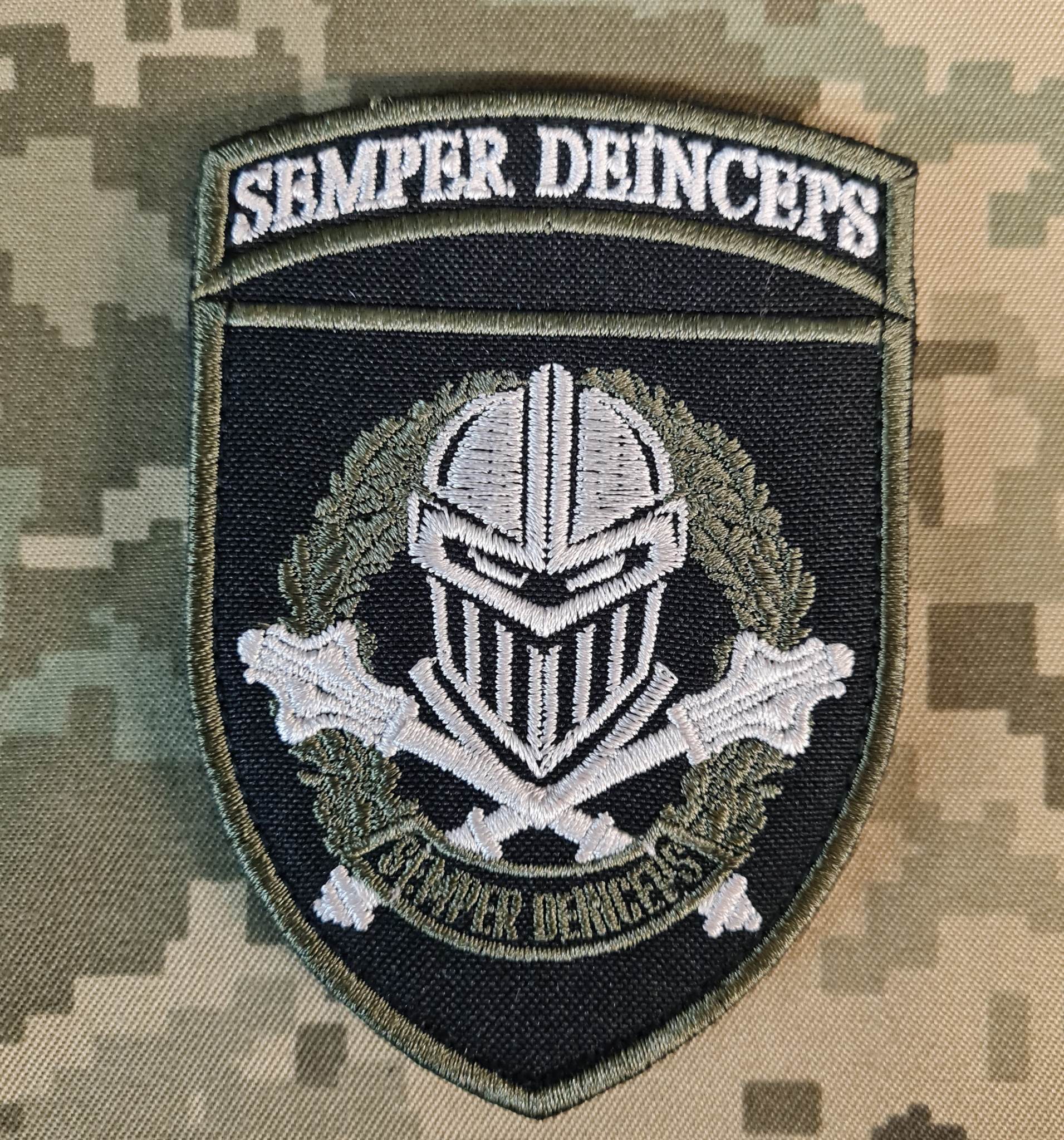 Нарукавний знак 3 окрема танкова бригада олива