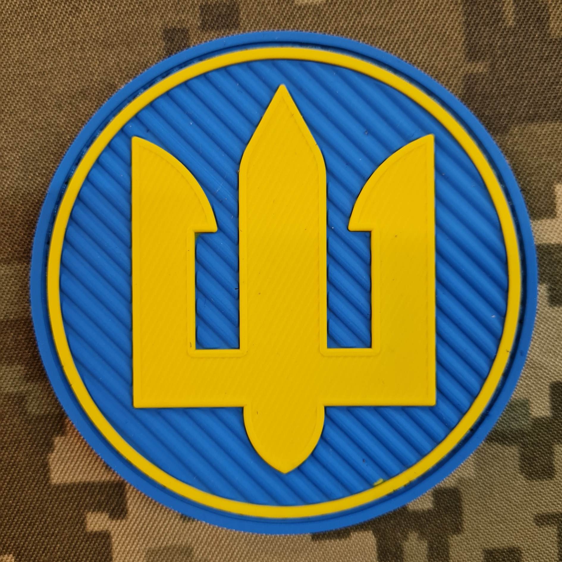 Нашивка Морська Піхота резина на липучці