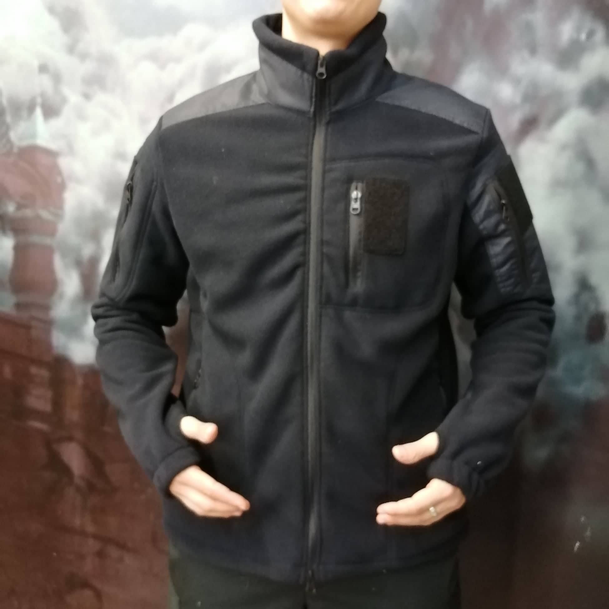 Кофта флісова темно-синя ДСНС 350гм