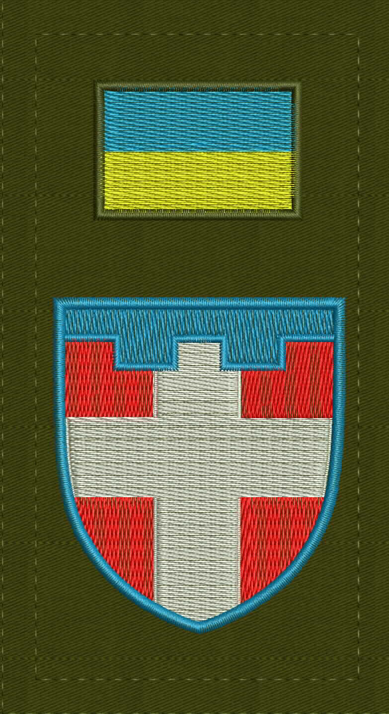 100 бригада тероборони шеврон Нарукавна заглушка Тероборона