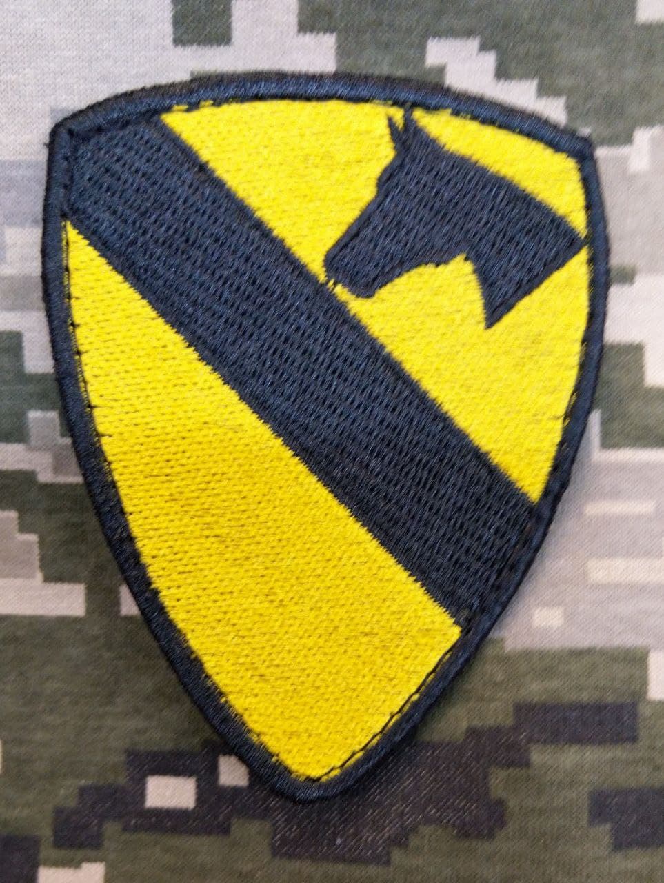 Шеврон 1 Кавалерійська Дивізія США
