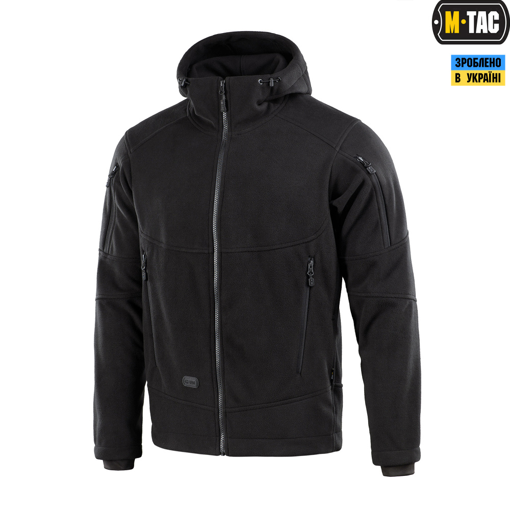 Кофта M-TAC RIDER WINDBLOCK FLEECE BLACK