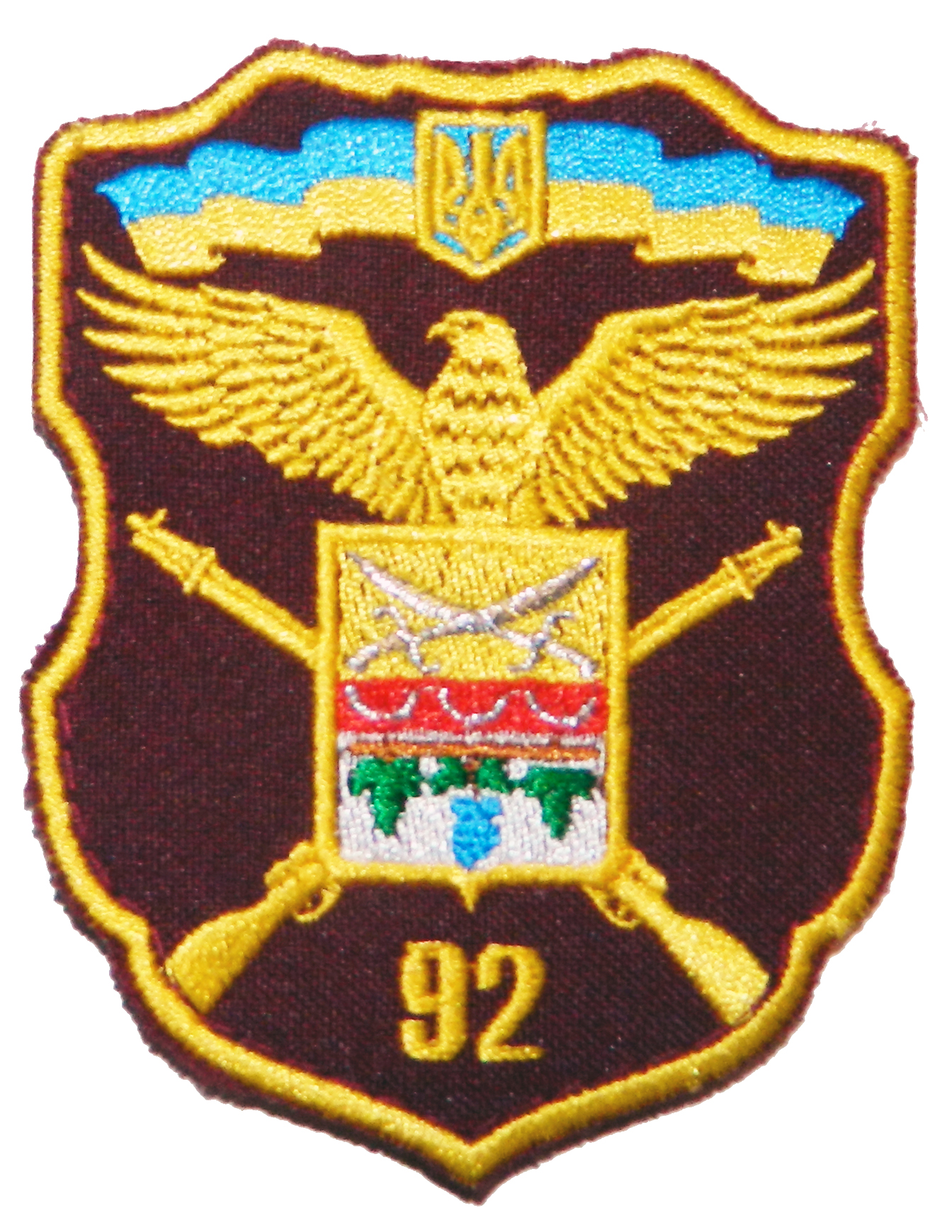 Шеврон 92 окрема механізована бригада купить