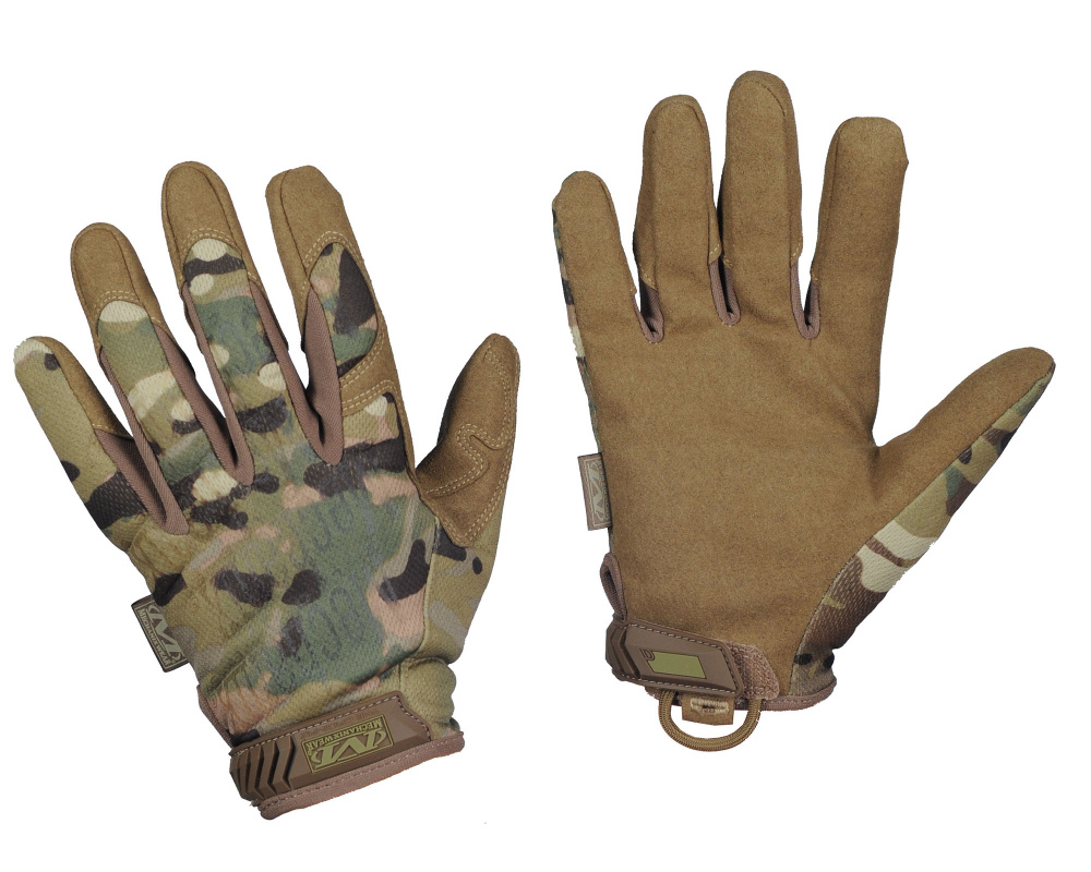 Тактические перчатки Mechanix Original Gloves камуфляж MULTICAM