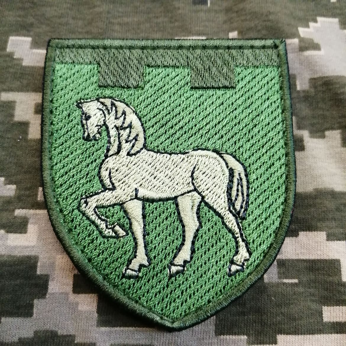 Нарукавний знак 111 окрема бригада ТрО Луганська обл Польовий