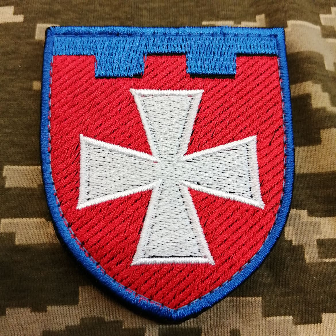 Нарукавний знак 104 окрема бригада ТрО Рівненська обл
