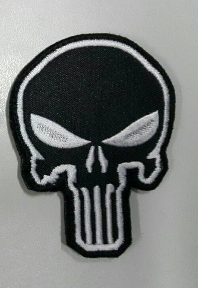 Вышивка Череп Punisher купить УКраина Киев