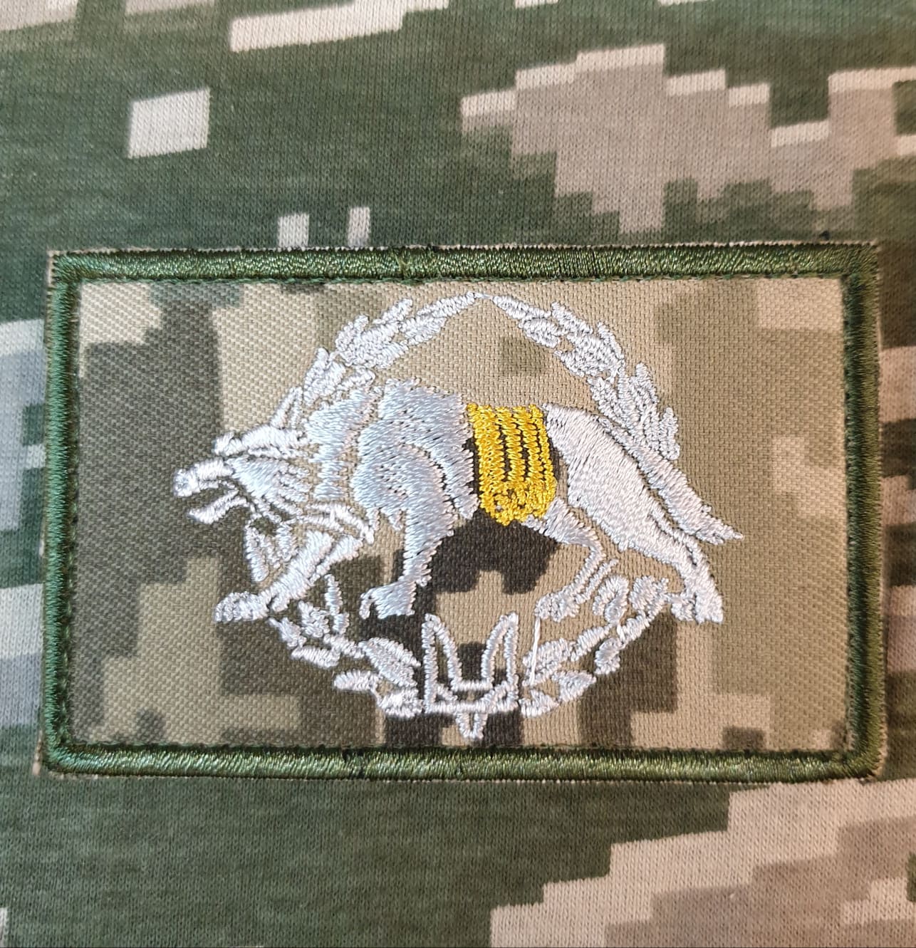 Патч знак ССО нашивка шеврон сили спеціальних операцій вовкулака